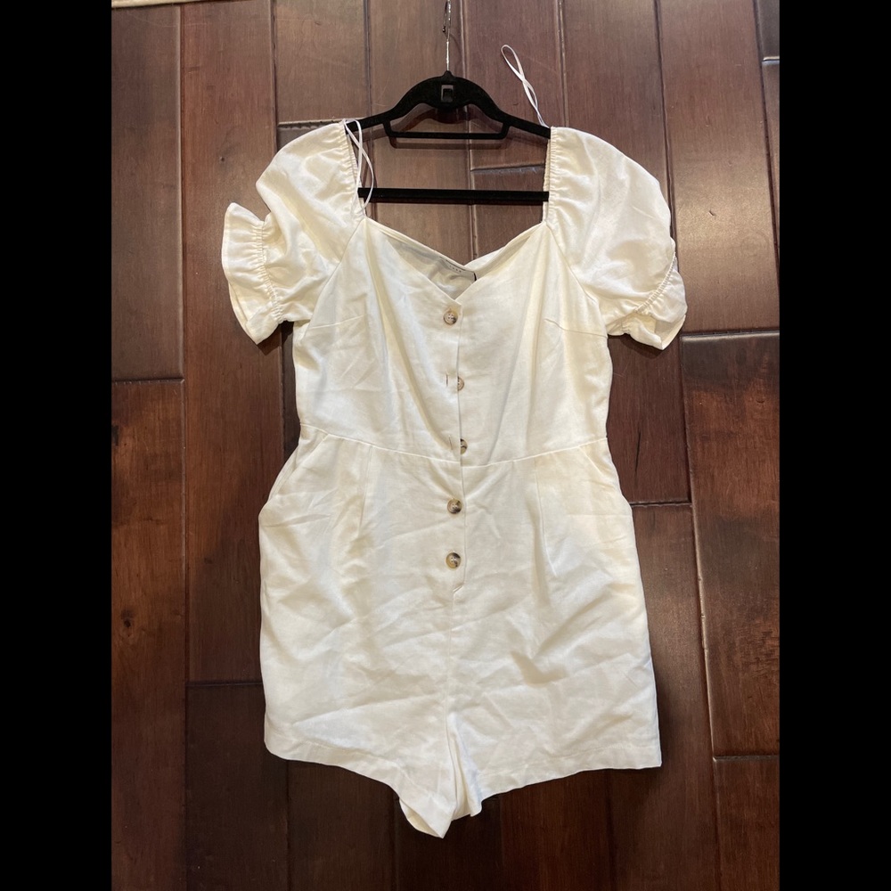 white romper